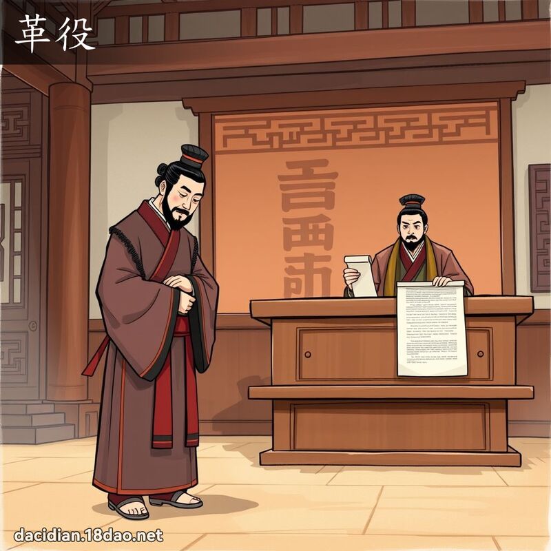革役 - 国语大辞典配图