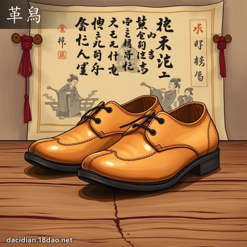 革舄 - 國語大辭典配圖