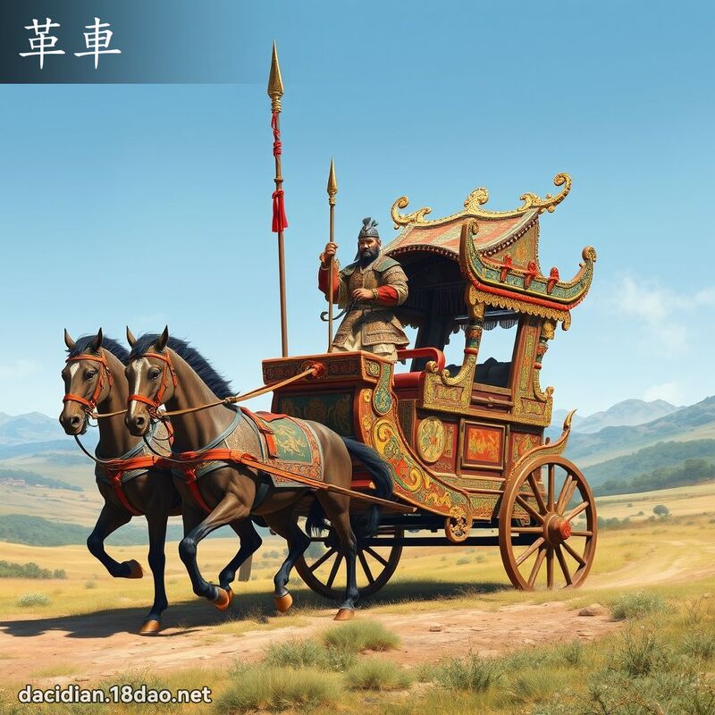 革車 - 國語大辭典配圖