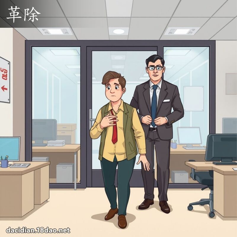 革除 - 国语大辞典配图