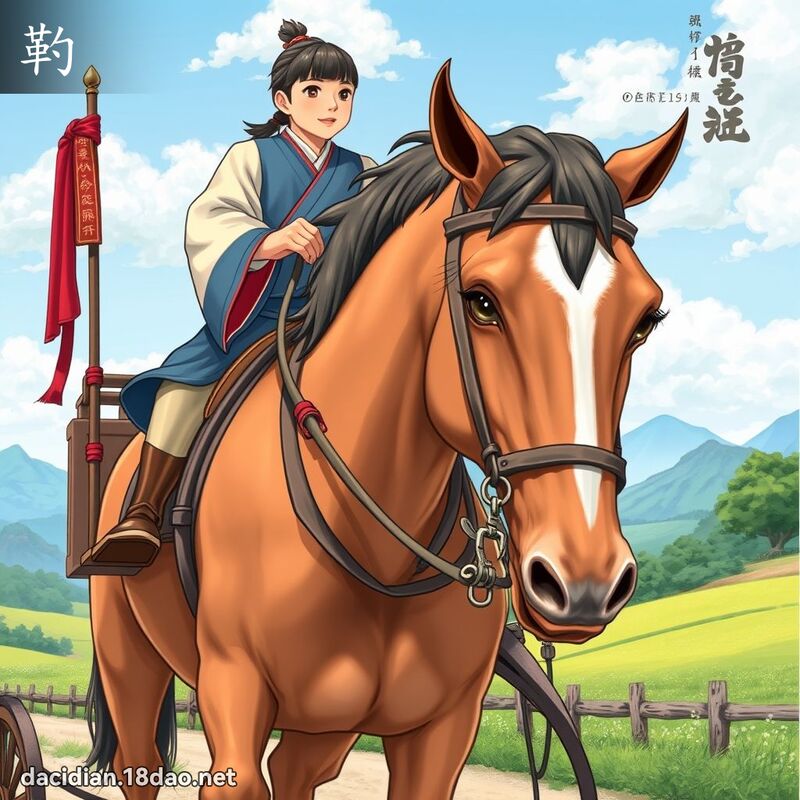 靮 - 国语大辞典配图