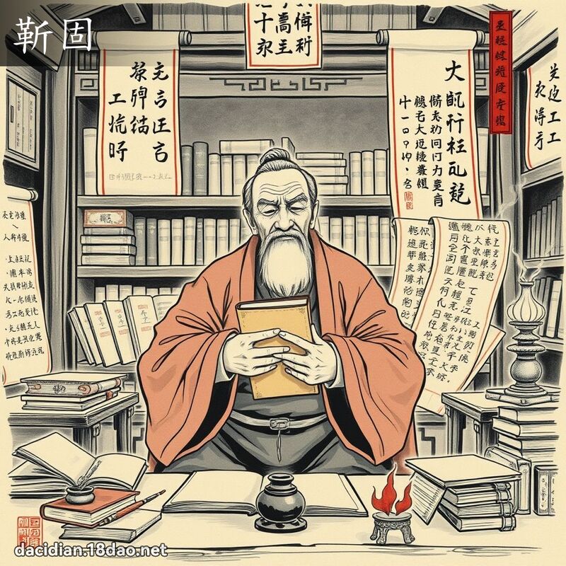 靳固 - 国语大辞典配图
