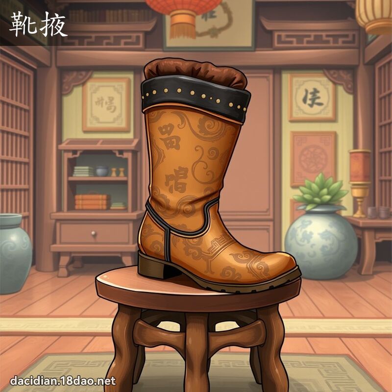 靴掖 - 国语大辞典配图