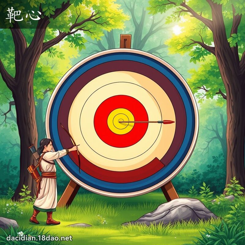 靶心 - 國語大辭典配圖