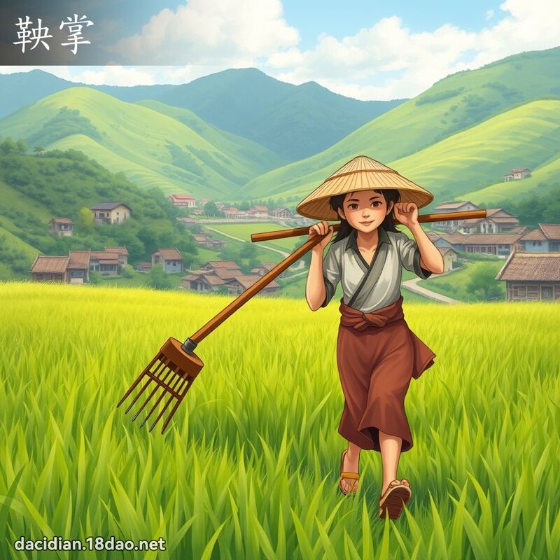鞅掌 - 國語大辭典配圖