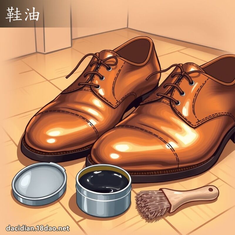 鞋油 - 国语大辞典配图