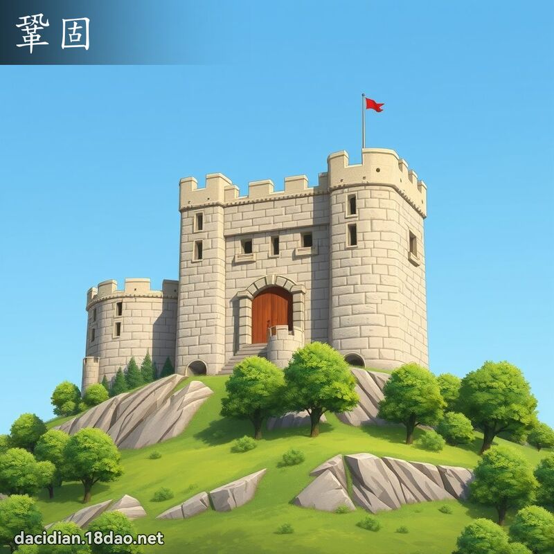 鞏固 - 國語大辭典配圖