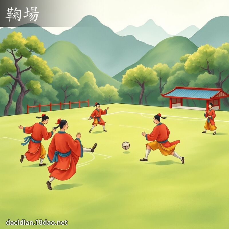鞠场 - 国语大辞典配图