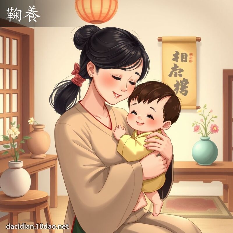 鞠養 - 國語大辭典配圖
