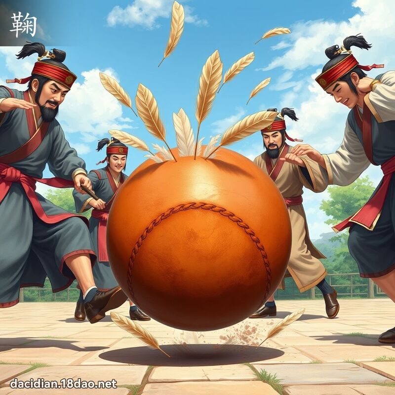 鞠 - 國語大辭典配圖
