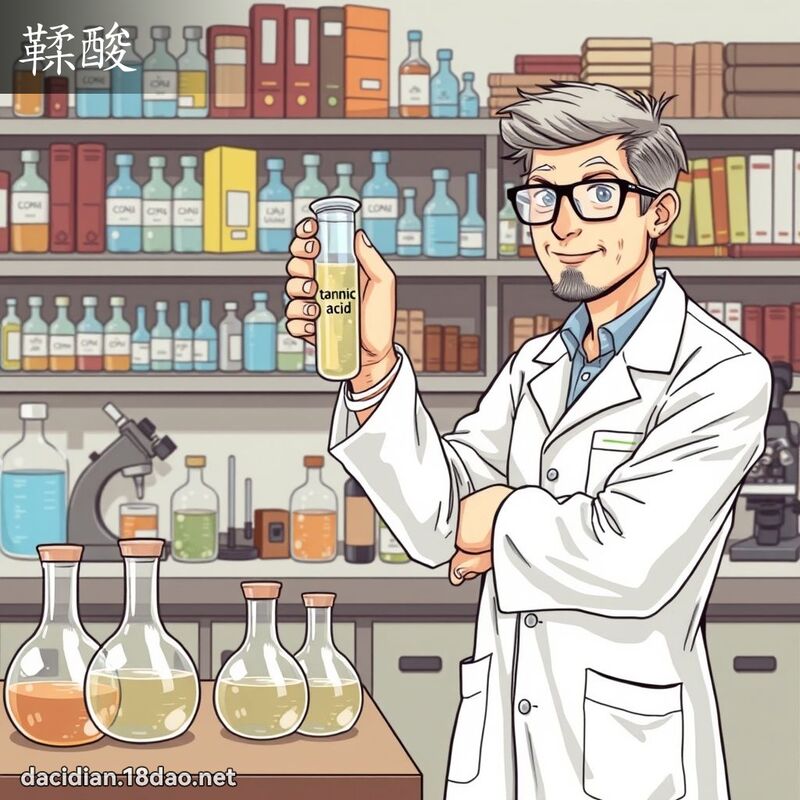 鞣酸 - 國語大辭典配圖