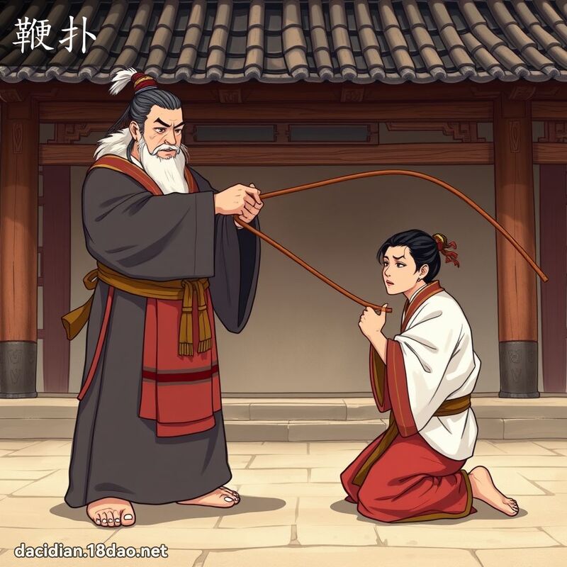 鞭扑 - 國語大辭典配圖