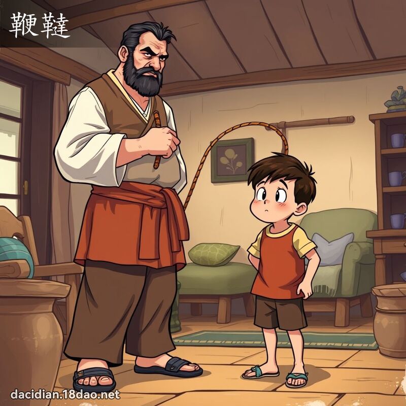 鞭韃 - 國語大辭典配圖
