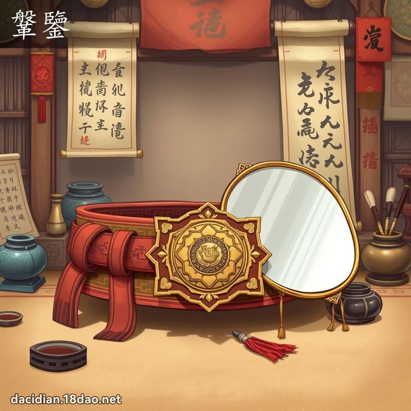 鞶鉴 - 国语大辞典配图