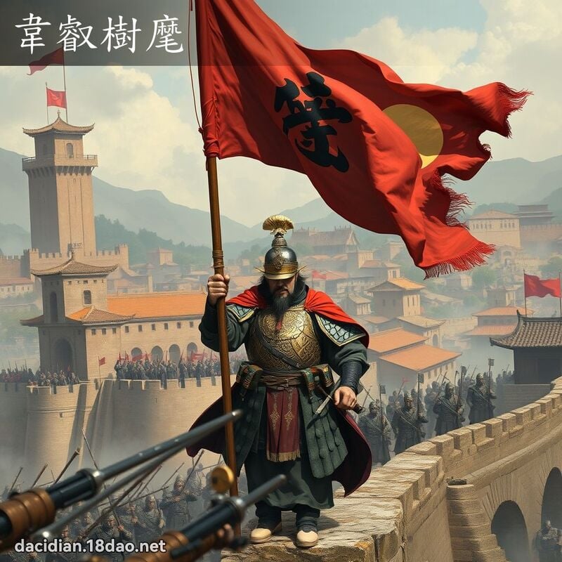 韦叡树麾 - 国语大辞典配图