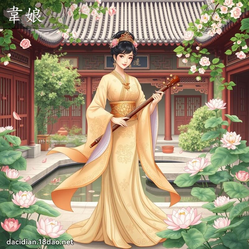 韦娘 - 国语大辞典配图