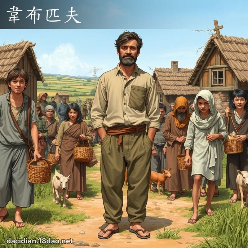 韦布匹夫 - 国语大辞典配图