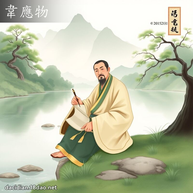 韋應物 - 國語大辭典配圖