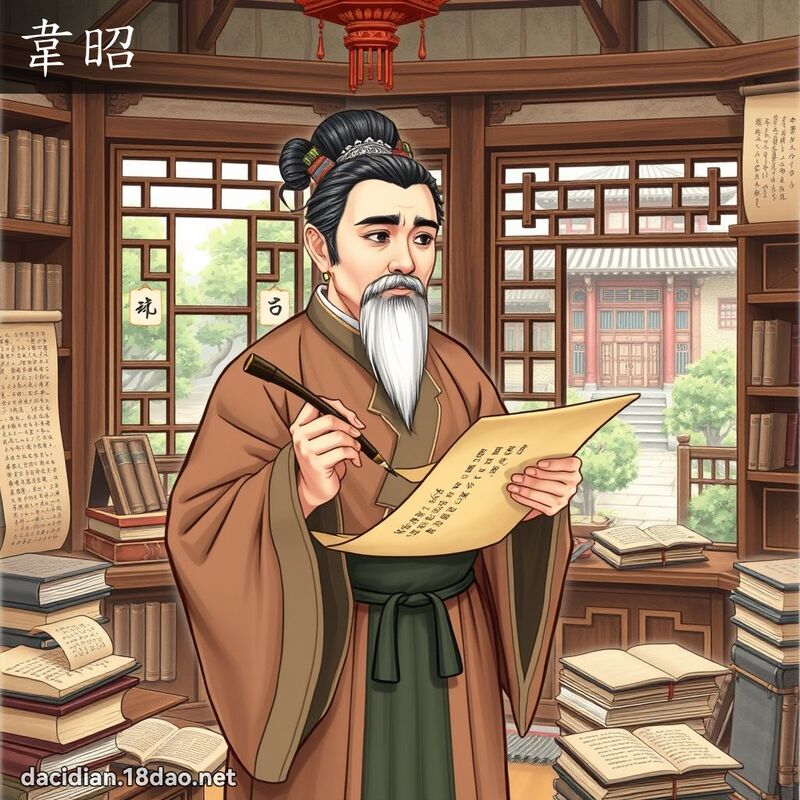 韋昭 - 國語大辭典配圖