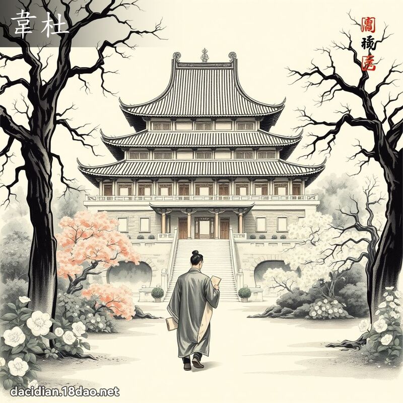 韋杜 - 國語大辭典配圖
