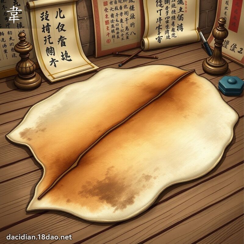 韦 - 国语大辞典配图