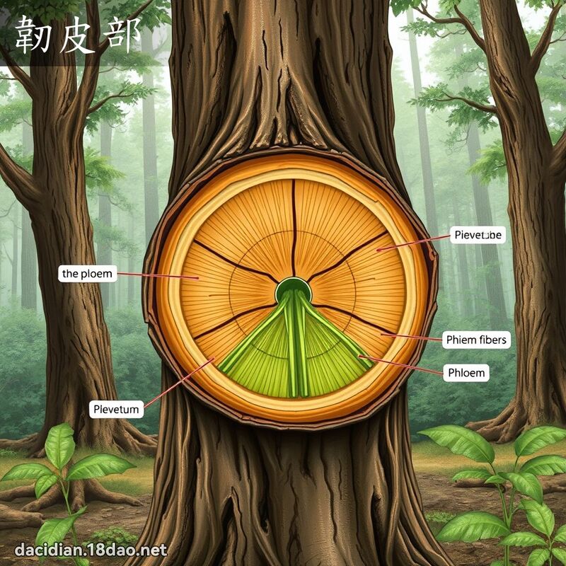 韌皮部 - 國語大辭典配圖