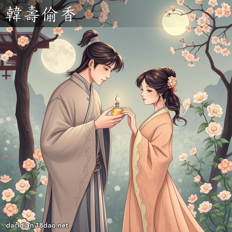 韓壽偷香 - 國語大辭典配圖