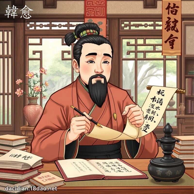 韩愈 - 国语大辞典配图