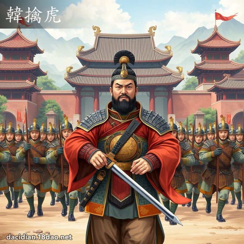 韓擒虎 - 國語大辭典配圖