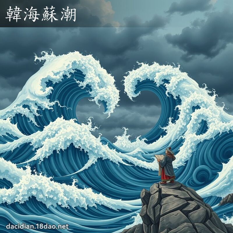 韓海蘇潮 - 國語大辭典配圖