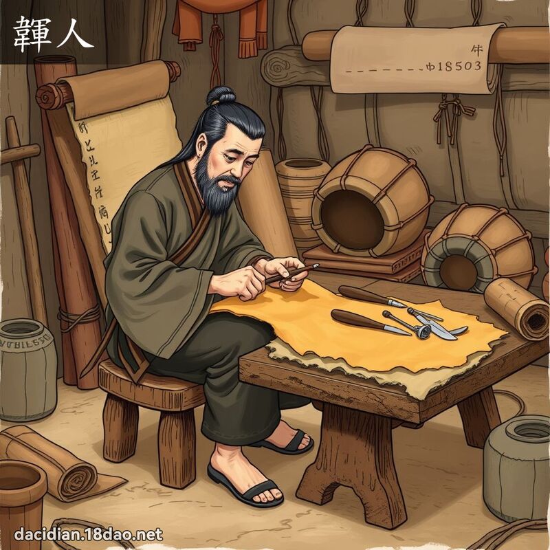 韗人 - 國語大辭典配圖