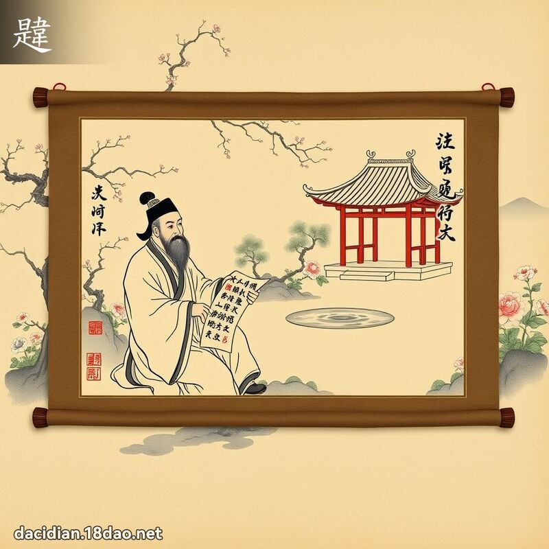 韙 - 国语大辞典配图