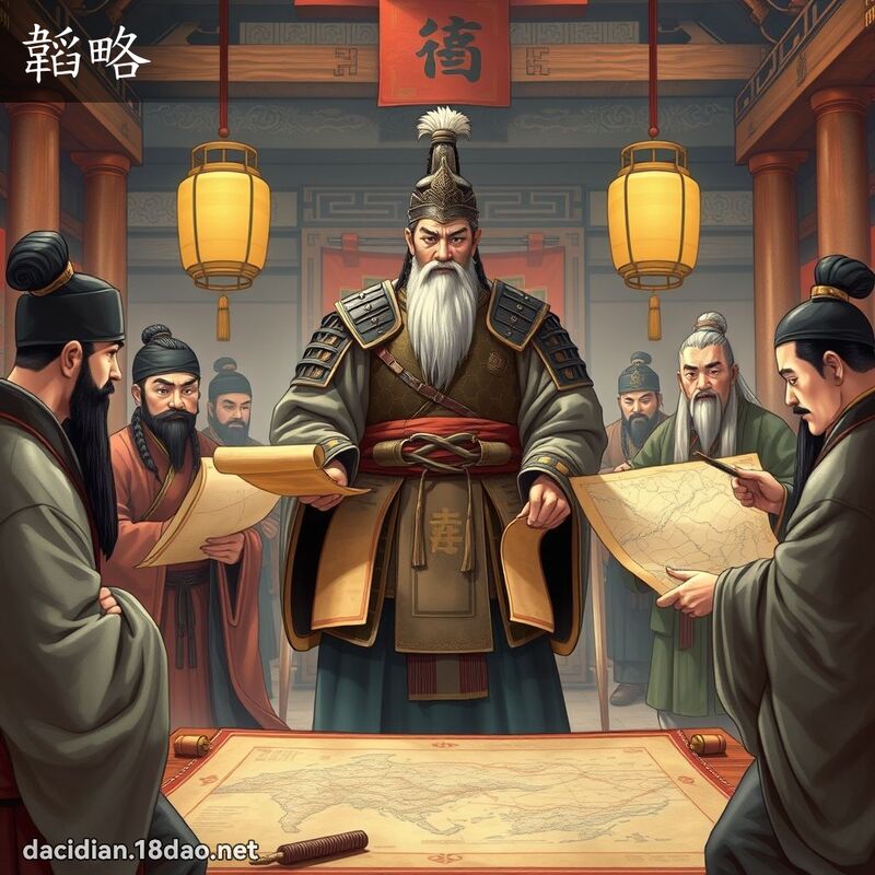 韜略 - 國語大辭典配圖