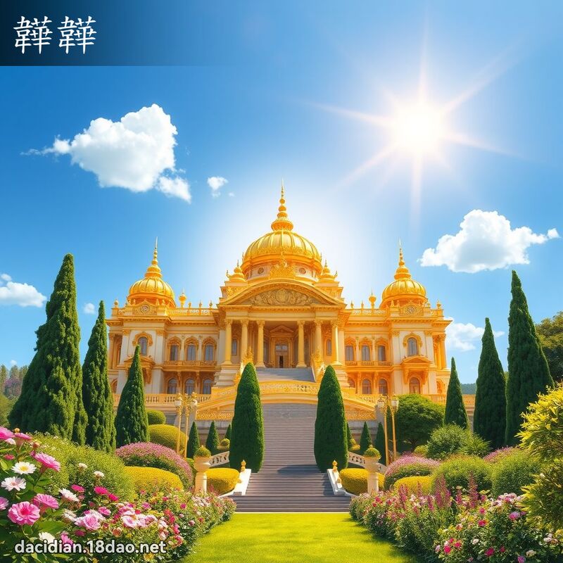 韡韡 - 國語大辭典配圖