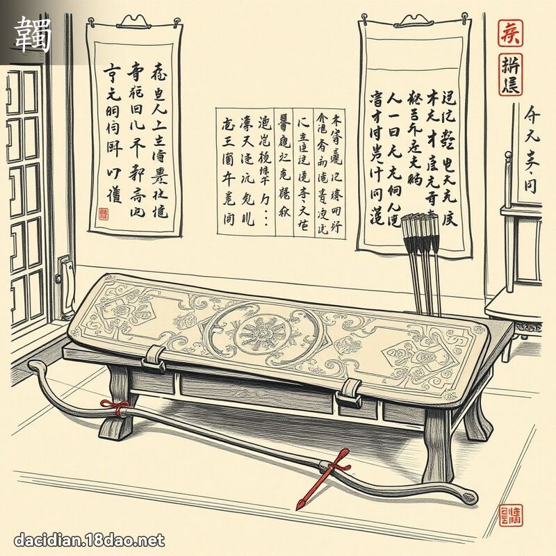 韣 - 国语大辞典配图