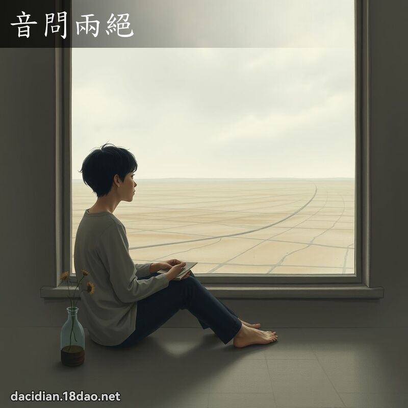 音問兩絕 - 國語大辭典配圖