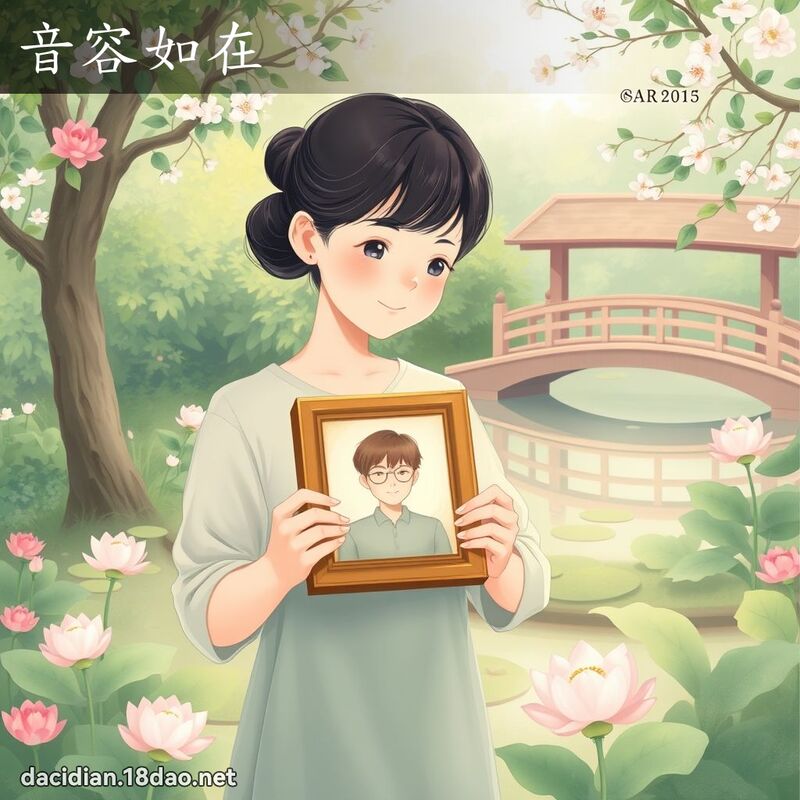 音容如在 - 国语大辞典配图