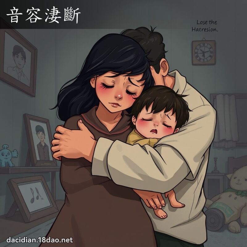 音容淒断 - 国语大辞典配图