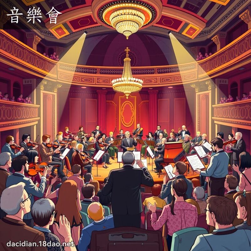 音樂會 - 國語大辭典配圖