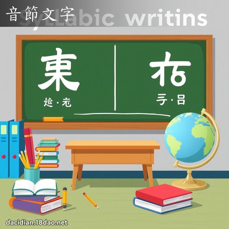 音節文字 - 國語大辭典配圖