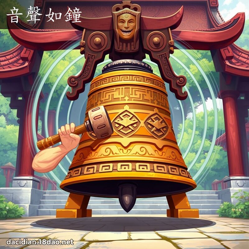 音声如钟 - 国语大辞典配图