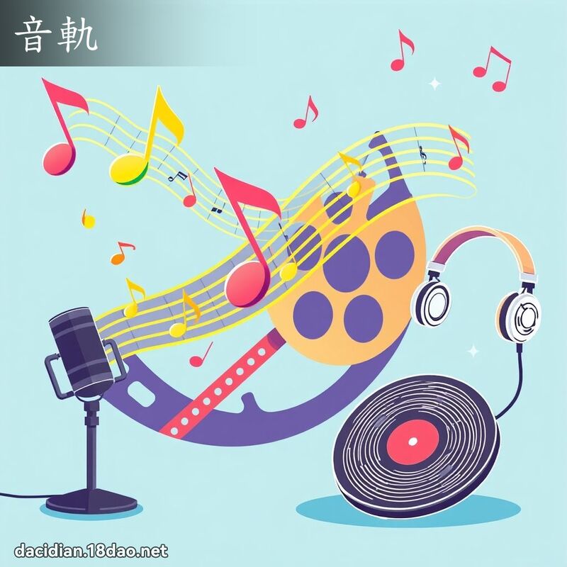 音轨 - 国语大辞典配图
