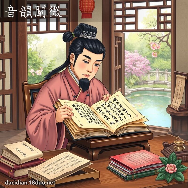 音韻闡微 - 國語大辭典配圖