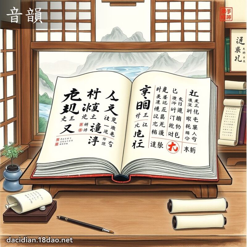 音韻 - 國語大辭典配圖