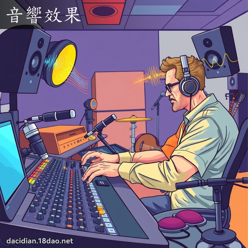 音響效果 - 國語大辭典配圖