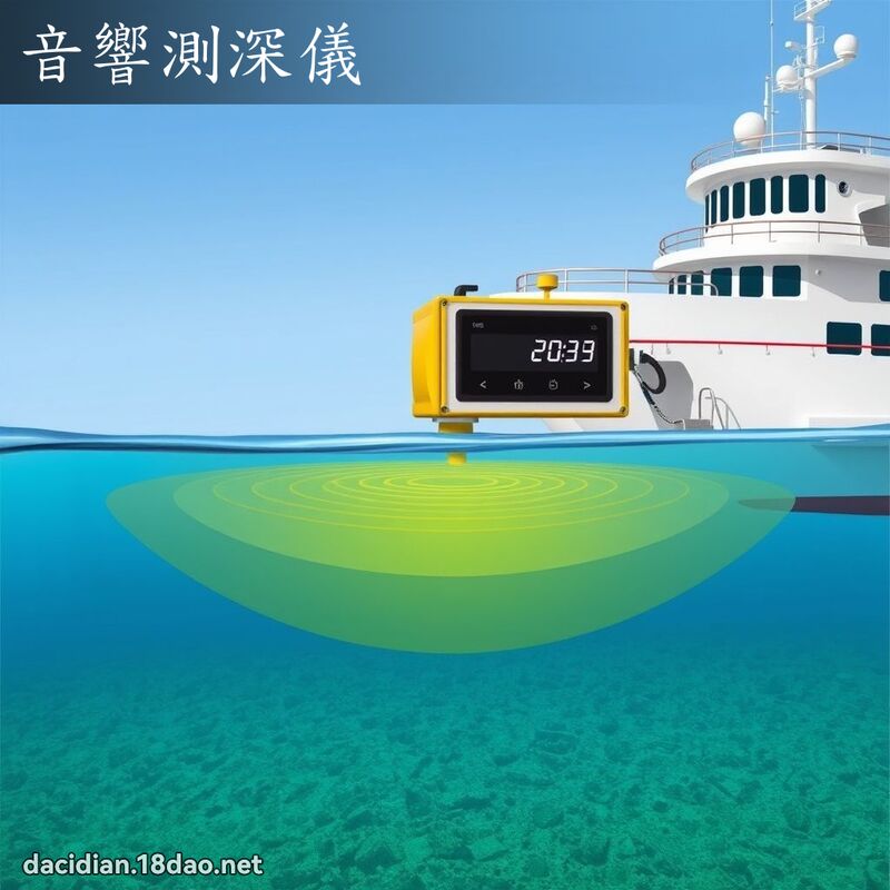 音响测深仪 - 国语大辞典配图
