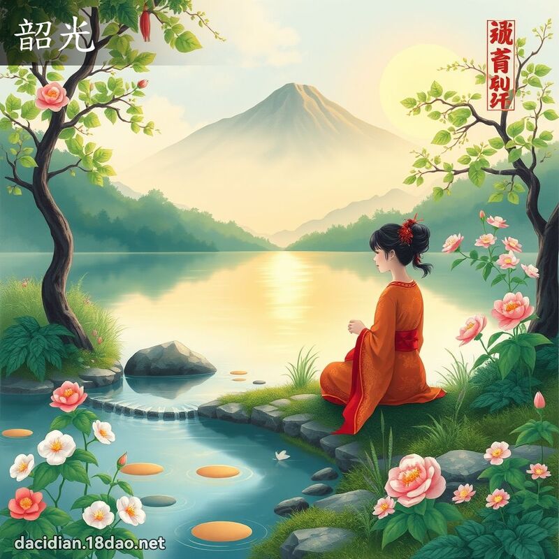 韶光 - 国语大辞典配图