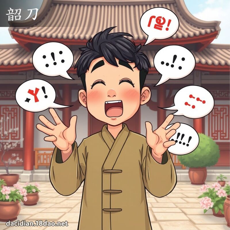 韶刀 - 国语大辞典配图