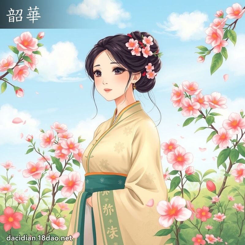 韶华 - 国语大辞典配图