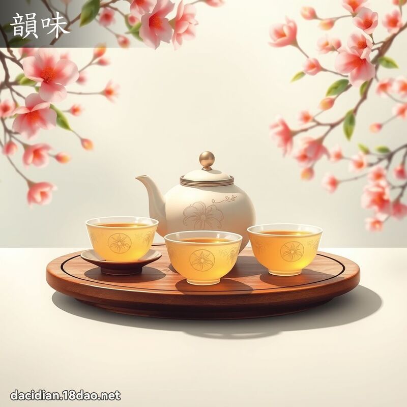 韻味 - 國語大辭典配圖